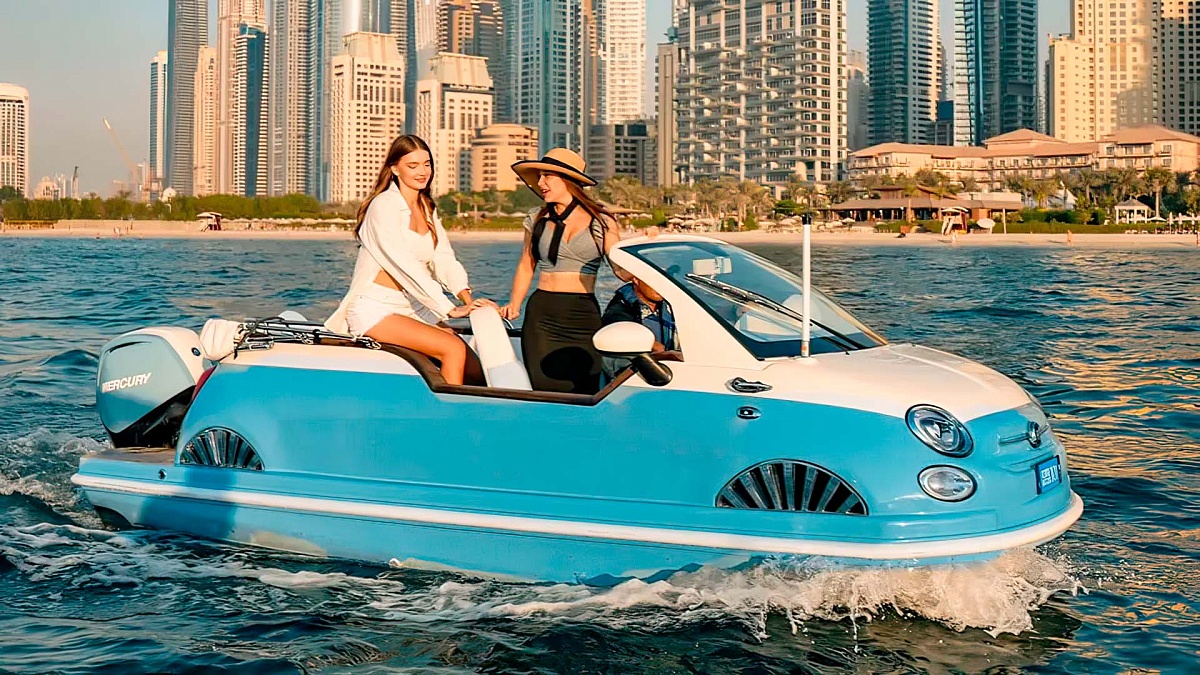 Аренда катера Fiat 500 Boat в Дубае